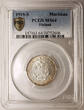 Finland, (Russian occupation) 1 Markka 1915 Nicholas II PCGS MS 64