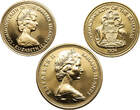 Bahamas 1 Cent 1969, 1971, 1974 set 3 pcs PP