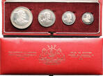 Lesotho Silver Proof Set 1966 PP