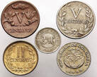 Colombia Set of 5 coins  ss-vz