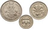 Nigeria Set 6 Pence, 1, 2 Shillings 1959 ss / vz