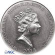 Niue 2 Dollars Odin, Vikings Gods NGC MS 69
