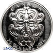 Canada 25 Dollars 2016 Grotesque Foliated Green Man NGC PF 69 Ultra Cameo