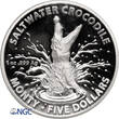 Australia, Elizabeth II 5 Dollars 2016 Saltwater Crocodile NGC PF 69 Ultra Cameo