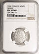 Preussen / Prussia, Friedrich II 6-Gröscher 1755 E NGC UNC Details