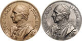 Belgium Set of 2 medals 1926 death of Cardinal Desiré Felicien François Joseph Mercier vz