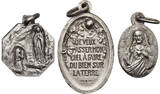 Europe Set of three religious pendants XIX/XX cent Virgin Mary vz