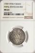 Papal States - Vatican Giulio 1735, AN V Clemens XII NGC MS 63