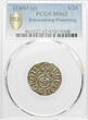 Schleswig-Holstein-Schauenburg 1/24 Taler (Groschen) 1603 Adolf XIII 1576-1601, PCGS MS62