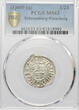 Schleswig-Holstein-Schauenburg 1/24 Taler (Groschen) 1600 Adolf XIII 1576-1601, PCGS MS63