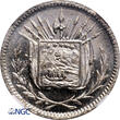 Costa Rica 1 Centavo 1892 Cu-Ni Pattern, TOP GRADE!!! NGC SP 66 Cameo