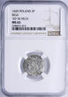 Poland - Riga Poltorak (1/24 Taler / Dreipölker) 1620 Zygmunt III Waza NGC MS 65