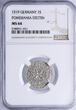 Pomerania / Pommern Shilling 1519 Bogislaw X / Stettin NGC MS 64