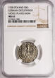 Poland - German occupation 50 Groszy 1938 NGC MS 61