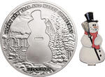 Nauru 10 Dollars 2008 Snowman St