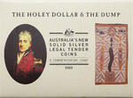Australia 25 Cents & One Dollar 1988 Holey Dollar PP