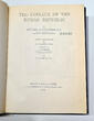The Coinage of the Roman Republic Catalogue Spink 1952 E.E. Sydenham