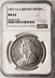 Great Britain Crown 1897 / LX Victoria 1837-1901 NGC MS 62