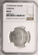 France, Lorraine AR Teston 1710 Leopold I 1690-1729 NGC MS 62