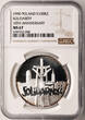 Poland 100000 Zlotych 1990 Solidarity - var. A NGC MS 67