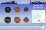 Bosnia and Herzegovina Set of circulation coins 1998 - 2005 fast St