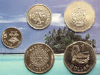 Solomon Islands Set of circulation coins 2005 fast St