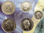 Solomon Islands Set of circulation coins 2005 fast St