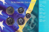 Solomon Islands Set of circulation coins 2005 fast St