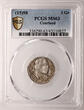 Courland / Kurland. Friedrich Kettler 3 Groschen (Dreigröscher) 1598 Mitau PCGS MS 63