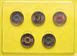 25 x 2 Dollars 2016 Australian Olympic Team Rio de Janeiro St