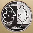 Belgium 20 Euro 2007 Hergé (creator of Tintin) PP