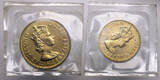 Jamaica Proof Set, 1/2 Penny and 1 Penny 1969 PP
