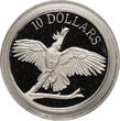 Australia 10 Dollars 1990 Cockatoo - Piedfort / Piefort PP