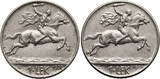 Albania, Kingdom Set 2 x 1 Lek 1930, 1931 ss