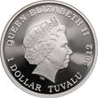 Tuvalu 1 Dollar 2012 Dragons of Legend - Chinese Dragon St
