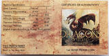 Tuvalu 1 Dollar 2012 Dragons of Legend - Red Welsh Dragon St