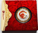 Australia 1 Dollar 2012 P Year of the Dragon - coloured / luxury issue St