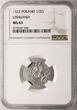 Poland / Lithuania, Zygmunt I Stary 1/2 Groschen 1522 NGC MS 63