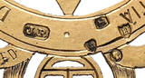 Great Britain, London Masonic lodge medal badge 1883 Si Talia Jungere Possis Sit Tibi Scire Satis vz