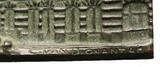 Belgium, Schaerbeek Uniface Plaquette c. 1930 City Hall Award fast St