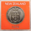 New Zealand 1 Dollar 1976 Introduction of decimal currency fast St