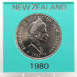 New Zealand 1 Dollar 1980 Fantail Bird fast St