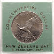1 Dollar 1974 New Zealand Day fast St