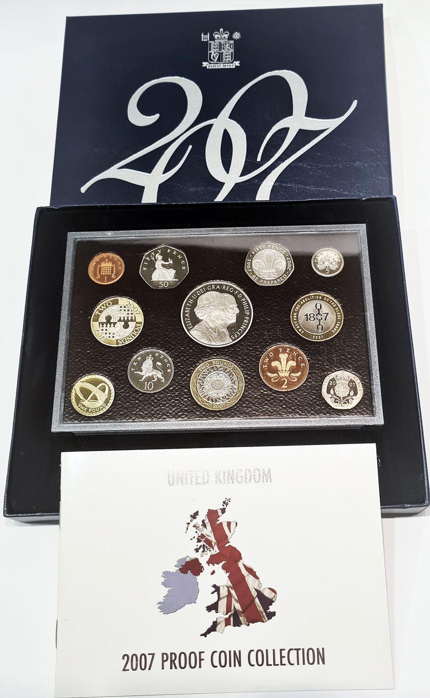 United Kingdom The Royal Mint Proof set 2007 PP | MA-Shops