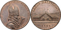 Great Britain, Yorkshire, Leeds 1/2 Penny Token Woollen Manufactory -