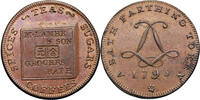 Great Britain, Bath, Somerset Farthing Token SPICES TEAS SUGARS COFFEES -