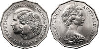 Australia 50 Cents Wedding of Prince Charles and Lady Diana -