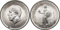 5 Kronor 1962 Sweden 80th Birthday Anniversary of Gustav VI Adolf fast St