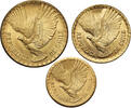Chile, Republic 2, 5, 10 Centavos 3 pcs. -