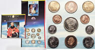 Belgium Annual Mint Set Dirk Frimout the first Belgian astronaut -